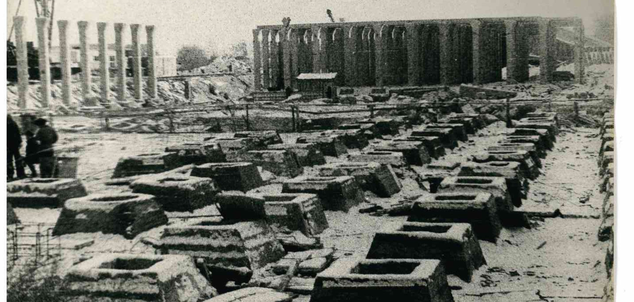 Zakladka Podkolonnikov Novogo Elevatora Oktyabr 1979 G 